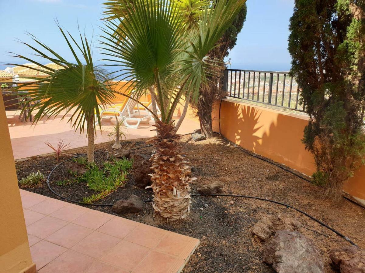 Villa Roque Del Conde With Private Pool, Terrace With Fantastic Sea Views, Wifi, Garden, Garage Adeje 外观 照片